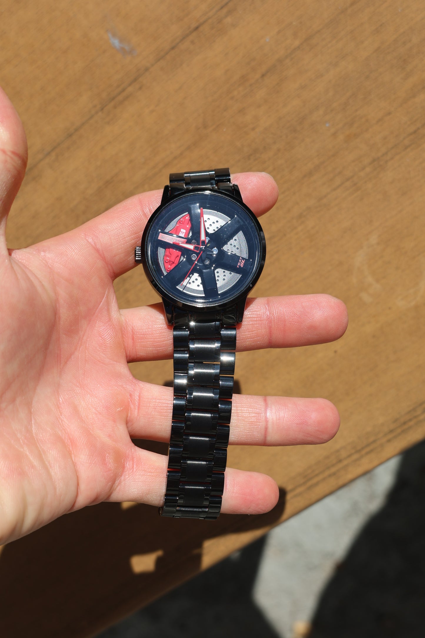 Dönen Tekerlek motifli SKMEİ Saat (Model:1787A)