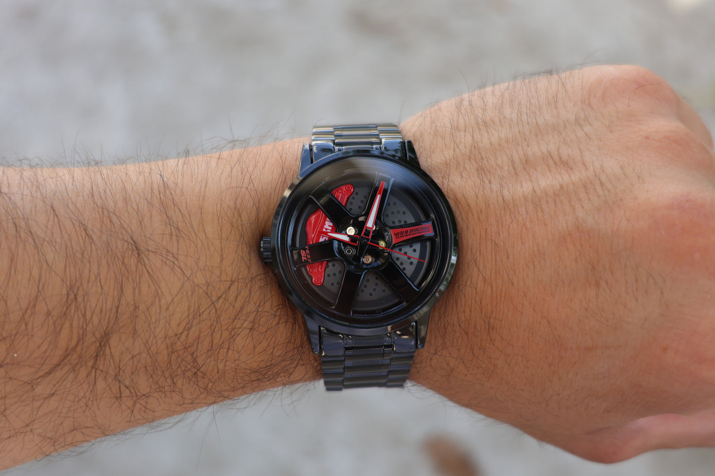 Dönen Tekerlek motifli SKMEİ Saat (Model:1787A)